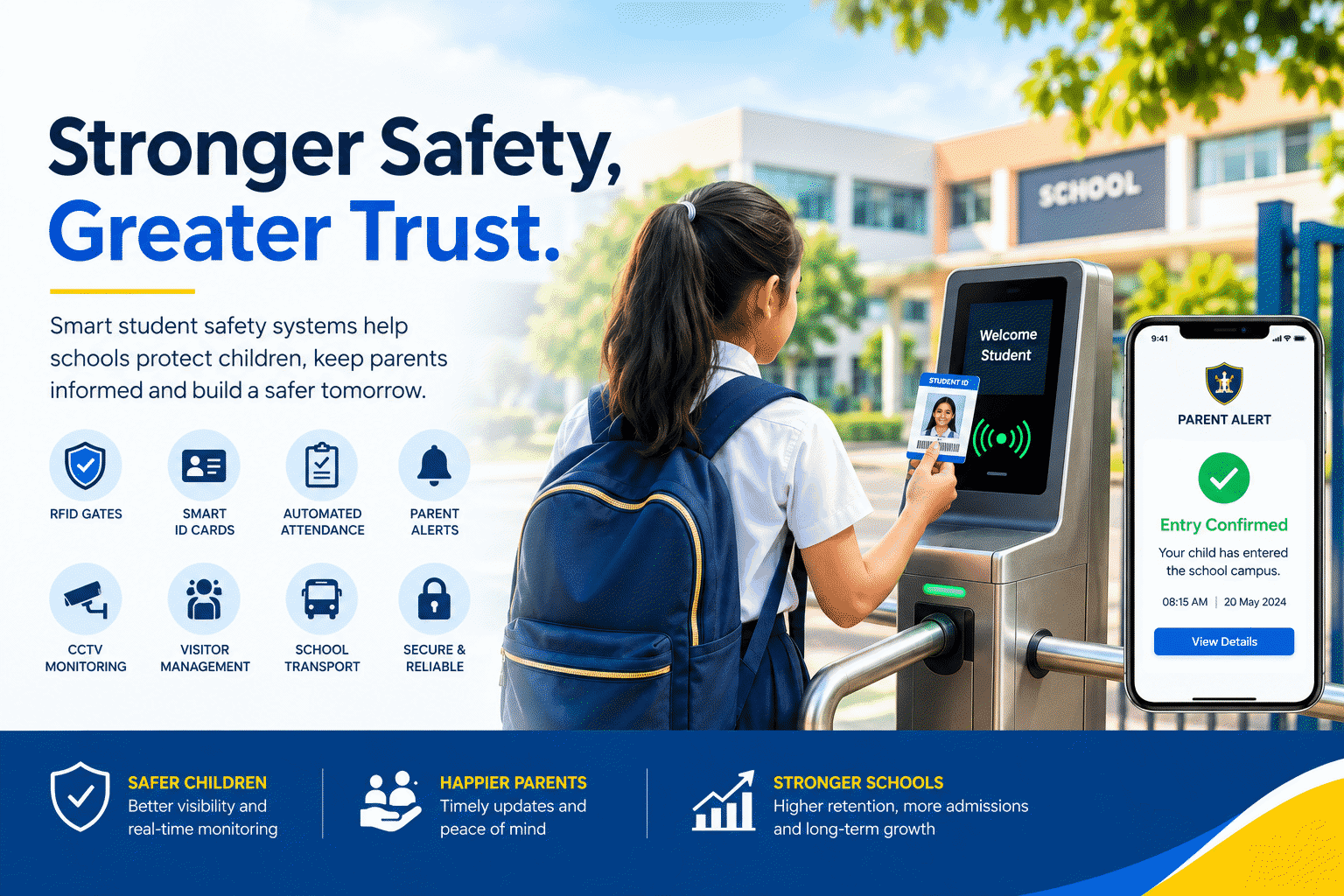 Why Parents Prefer Schools with Smart Student Safety Systems